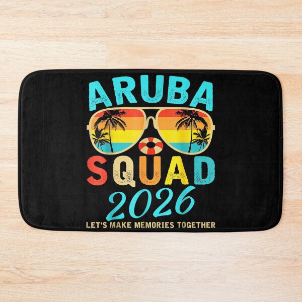 Item preview, Aruba Squad 2026 Tropical Cruise Vacation Family Travel Shirt designed and sold by Denenberg Jardel.