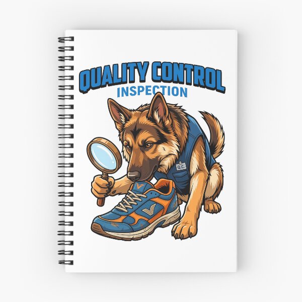 Item preview, Strict Quality Control Inspector Dog Sniffing Shoe Art designed and sold by Tong4130.