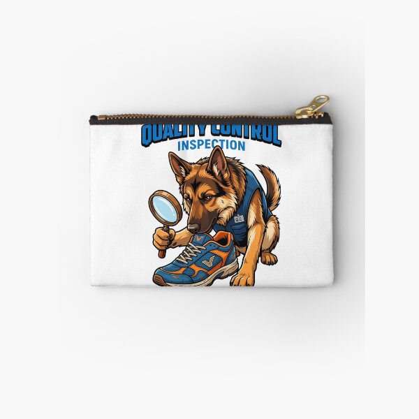 Item preview, Strict Quality Control Inspector Dog Sniffing Shoe Art designed and sold by Tong4130.