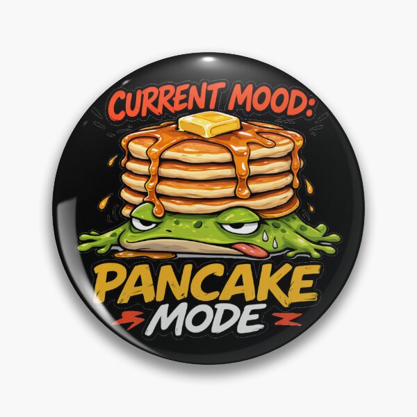 Item preview, Pancake Mode Breakfast Frog Mood designed and sold by the-dovlat.