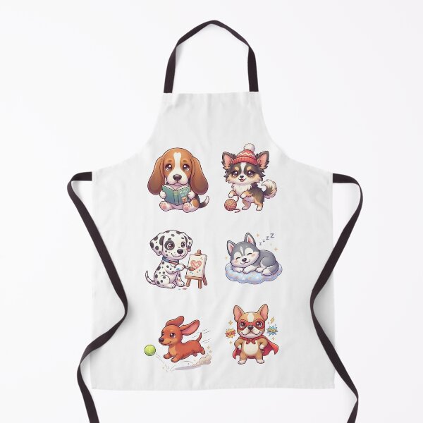 Item preview, Kawaii Cute Dog Pack 2 designed and sold by VictorySticker.