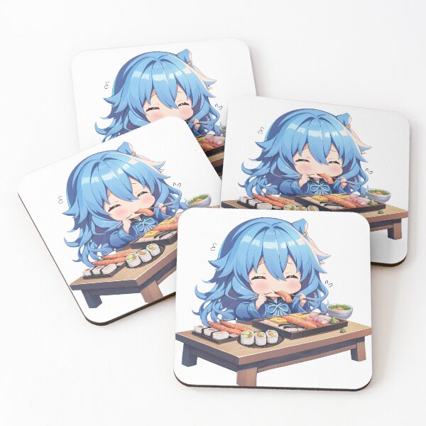 Item preview, Yoshino Himekawa Date A Live Kawaii Chibi Sushi Moment designed and sold by Spraykart.