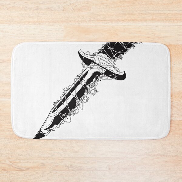 Item preview, Dagger and barbed wire designed and sold by SpookyPieGuy.