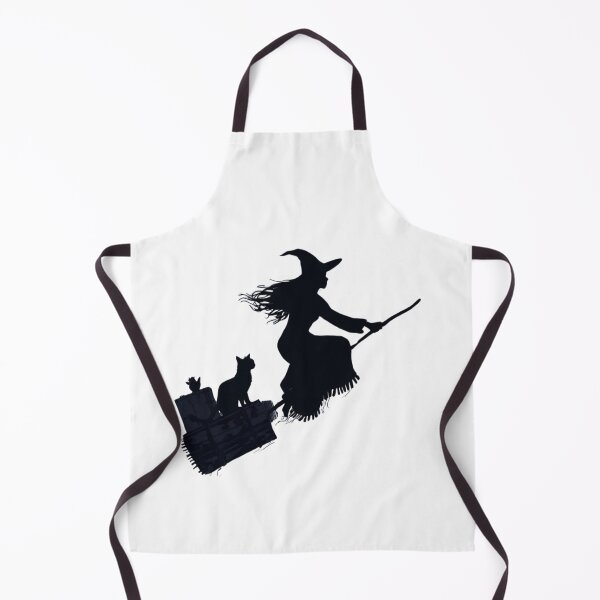 Item preview, Stylish Witch Traveling Silhouette designed and sold by BlondeBalance.