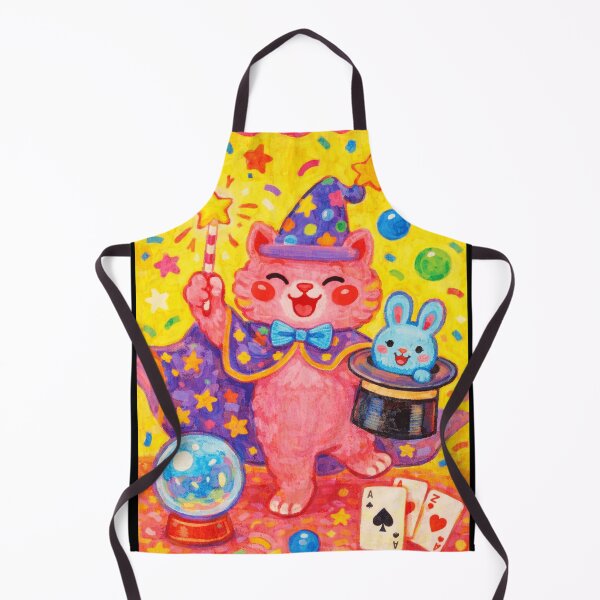 Item preview, Cute Magic Cat And Bunny designed and sold by eliramaison.