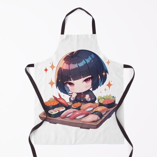 Item preview, Tae Takemi Persona 5 Chibi Sushi Dark Hair Mood designed and sold by Spraykart.