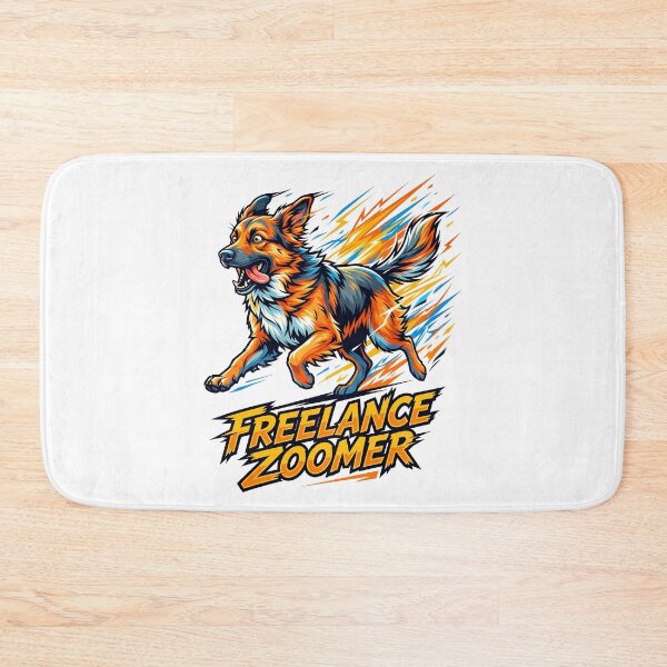 Item preview, Professional Zoomies Coordinator Dog Running Fast Illustration Art designed and sold by Tong4130.