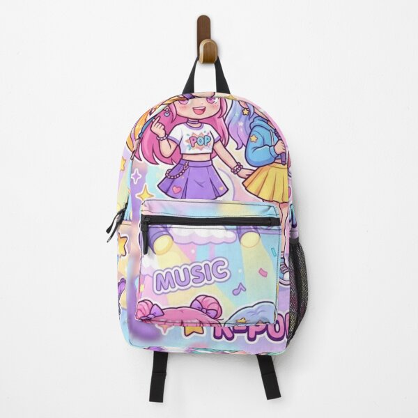 Item preview, Pastel K-Pop Party Anime Idol Illustration designed and sold by Create with Laloves.