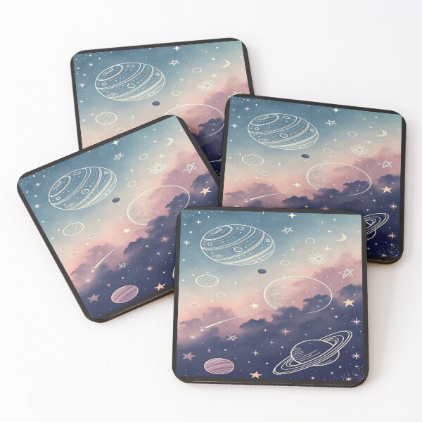 Item preview, Pastel drawing of dusty galaxy  designed and sold by NivyasArtistry.