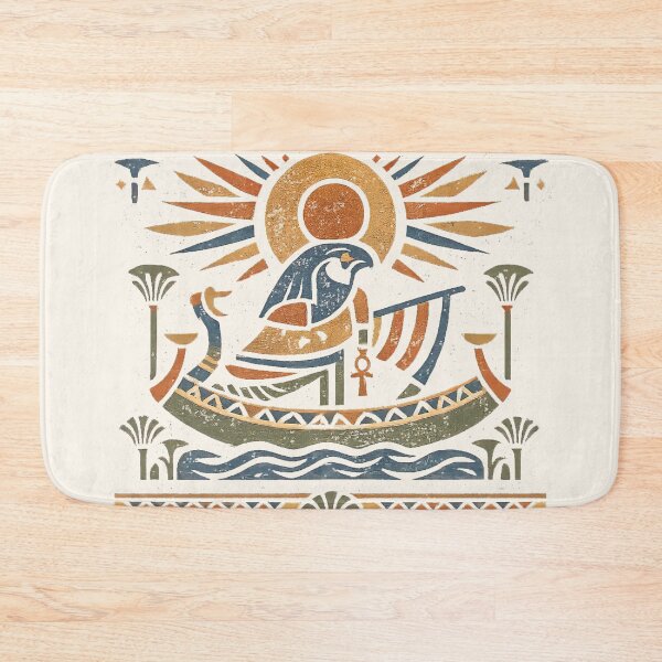 Item preview, Solar Barque of Ra Ancient Egyptian Art designed and sold by Retr0Tshirts.
