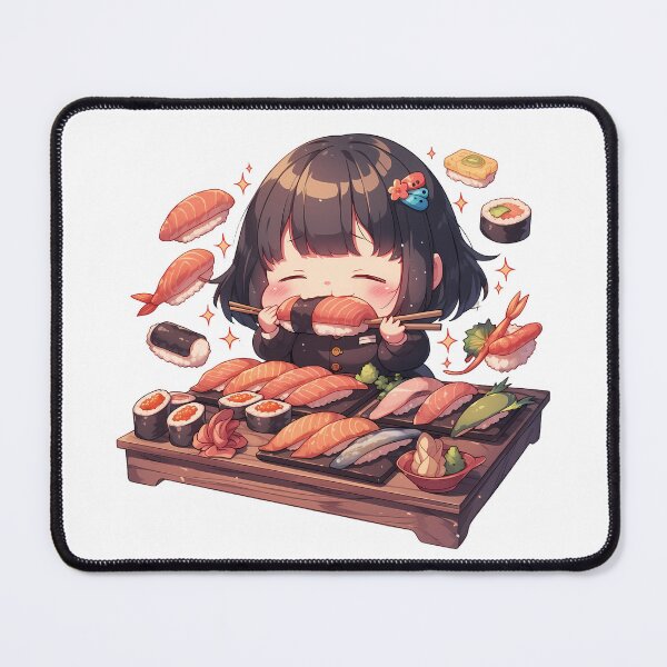 Item preview, Sae Niijima Persona 5 Chibi Sushi Feast Kawaii designed and sold by Spraykart.