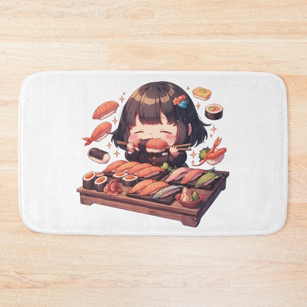 Item preview, Sae Niijima Persona 5 Chibi Sushi Feast Kawaii designed and sold by Spraykart.