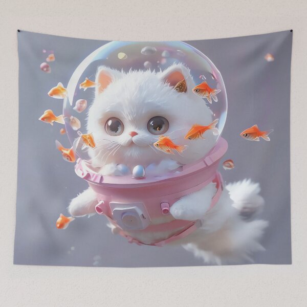 Item preview, Cosmic Feline Explorer designed and sold by ONYX Pixee.
