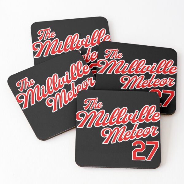 Item preview, The Millville Meteor Los Angeles Shirt And Sticker designed and sold by GylloneBAYONNE.