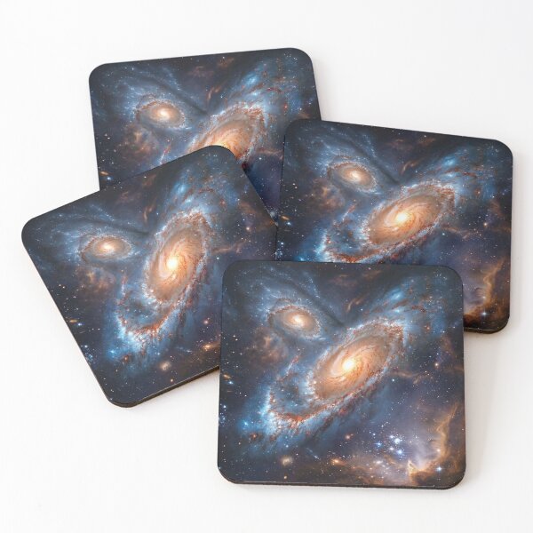 Item preview, Heart-shaped Galaxy Collision designed and sold by florancouriei.