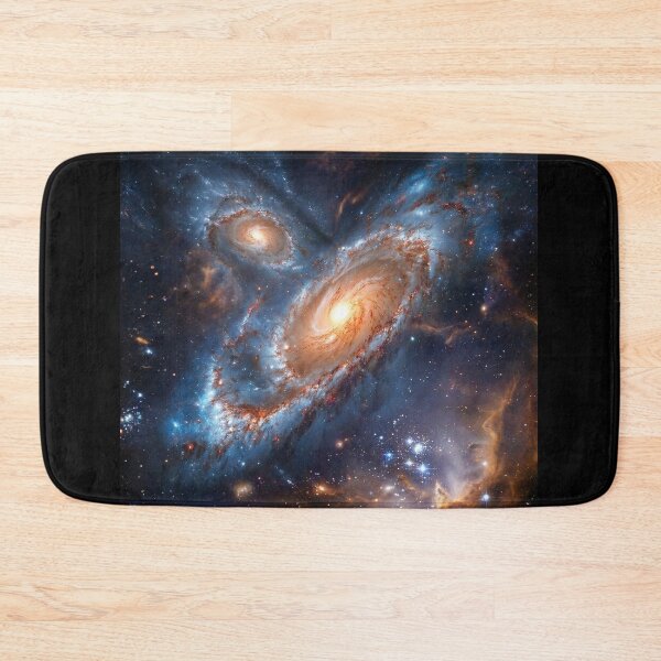 Item preview, Heart-shaped Galaxy Collision designed and sold by florancouriei.