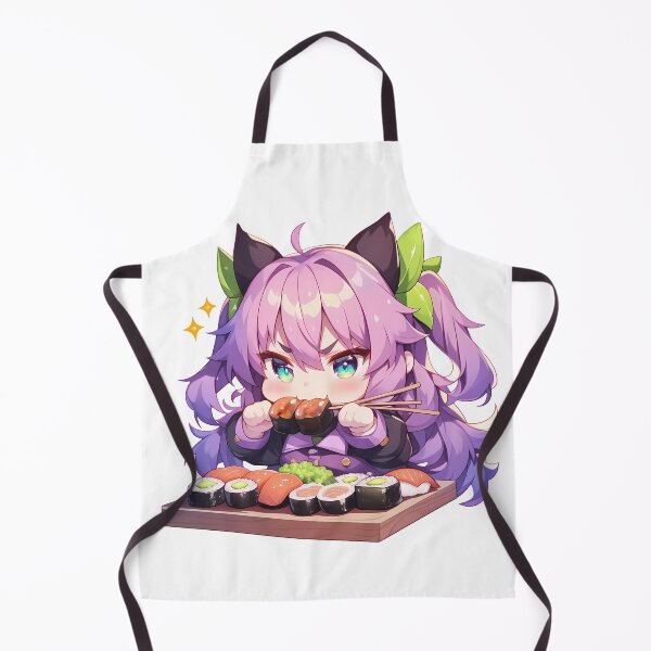 Item preview, Hiiragi Shinoa Seraph Of The End Chibi Sushi Sass Mode designed and sold by Spraykart.