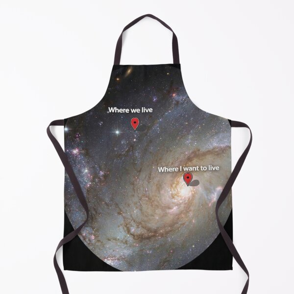 Item preview, Galaxy with location markers designed and sold by florancouriei.