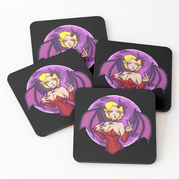 Item preview, Succubus Demon Pixel Art designed and sold by Hoof Crafted Studio.