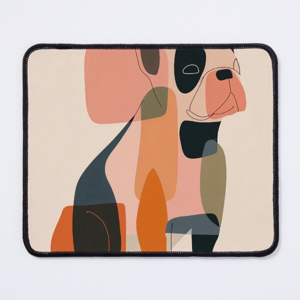 Item preview, Colorful stylized and abstract french bulldog designed and sold by lautir.