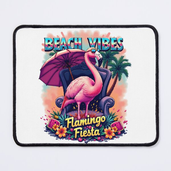 Item preview, Flamingo Cocktail Volcano Beach Vibes designed and sold by GreenDreamArt.