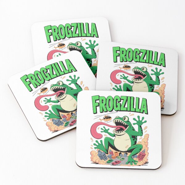 Item preview, Frogzilla Giant Frog Monster Design designed and sold by Visual_Vibezzz.