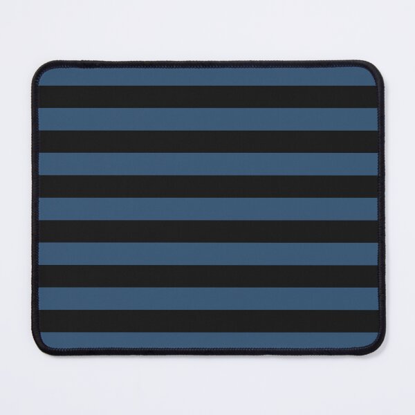 Item preview, Striped Black And Denim Pattern designed and sold by pattern-archive.