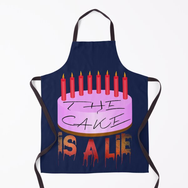 Item preview, The Cake is a Lie Gaming Humor Glitch Design designed and sold by Conpo.