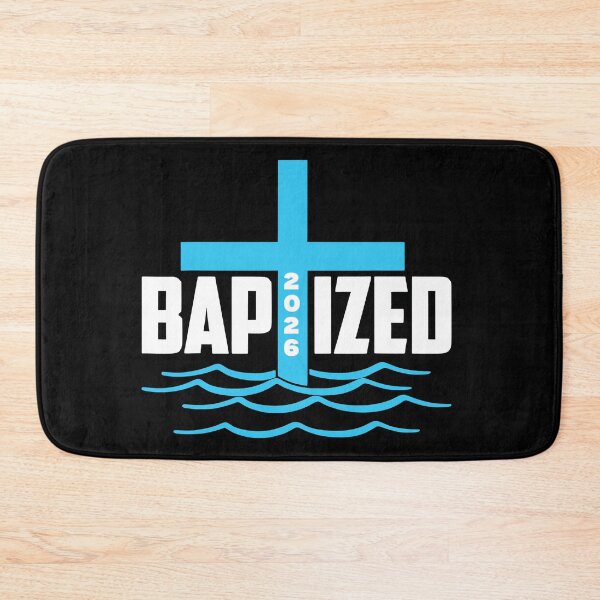Item preview, Baptized 2026 Christian Cross Baptism Design | New Life in Christ Faith Apparel designed and sold by Kingdom Warrior Tribe .