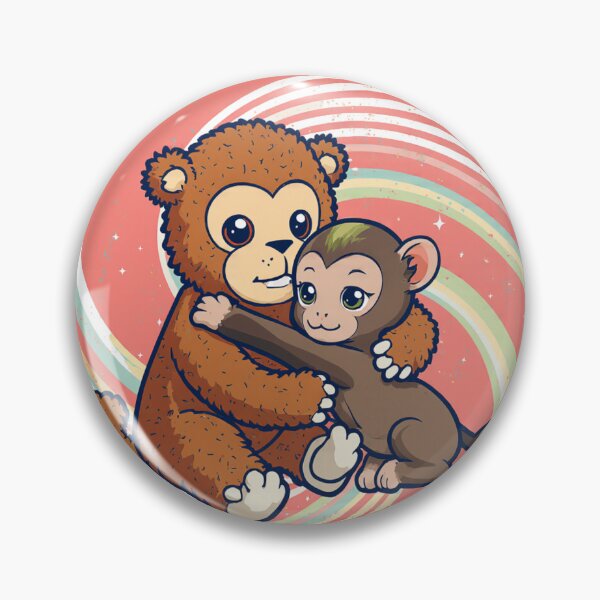 Artikelvorschau, Punch Monkey Hug Rainbow entworfen und verkauft von BodaZZ.