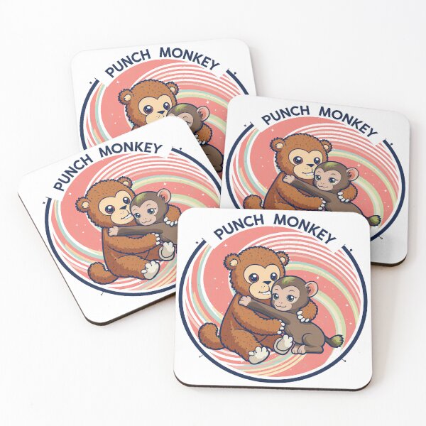 Artikelvorschau, Punch Monkey Hug Rainbow entworfen und verkauft von BodaZZ.