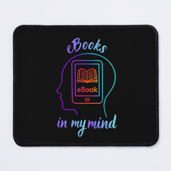 Item preview, eBooks in My Mind – Reading Lover Shirt for Bookworms designed and sold by GigaFactory.