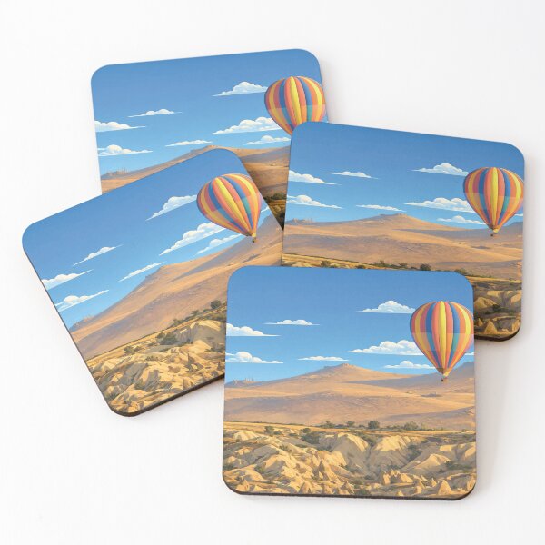Item preview, Hot Air Balloon Over Cappadocia Landscape designed and sold by darekkocurek.