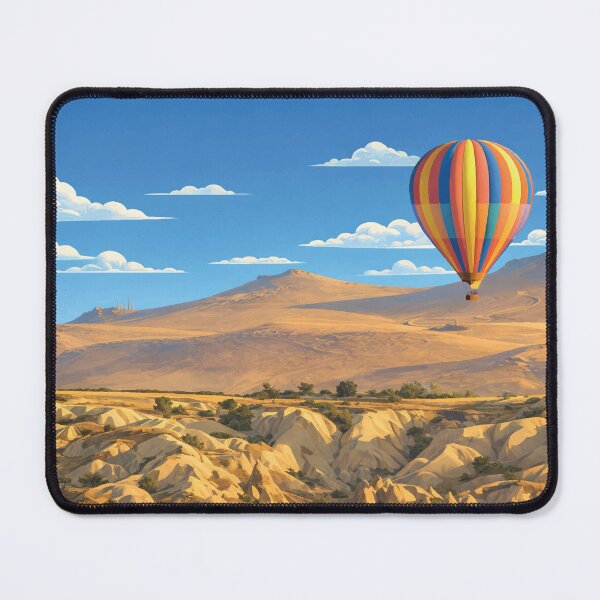 Item preview, Hot Air Balloon Over Cappadocia Landscape designed and sold by darekkocurek.