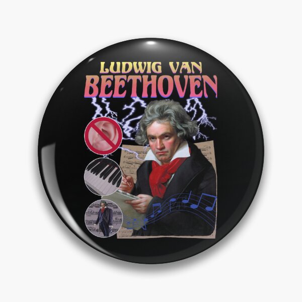 Item preview, BEETHOVEN RAP TEE Classical Composer Music Band Tee Rap Tee  designed and sold by Emma Carson.