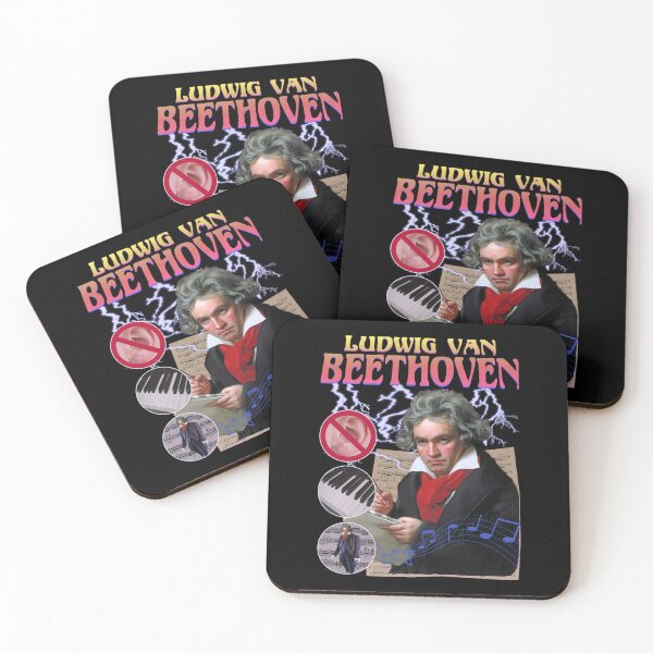 Item preview, BEETHOVEN RAP TEE Classical Composer Music Band Tee Rap Tee  designed and sold by Emma Carson.