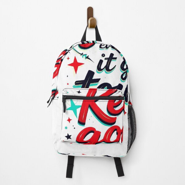 Item preview, Keep Going Even When It Gets Tough - Retro Motivational Typography designed and sold by Serjames.