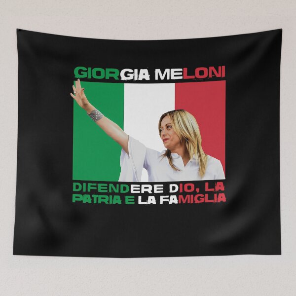 Item preview,  Giorgia Meloni - Defending God Country  Family Political designed and sold by EVERYTHING HERE IS RETRO .