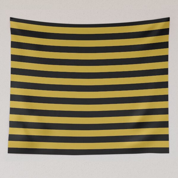 Item preview, Patrón de rayas negras y doradas designed and sold by pattern-archive.