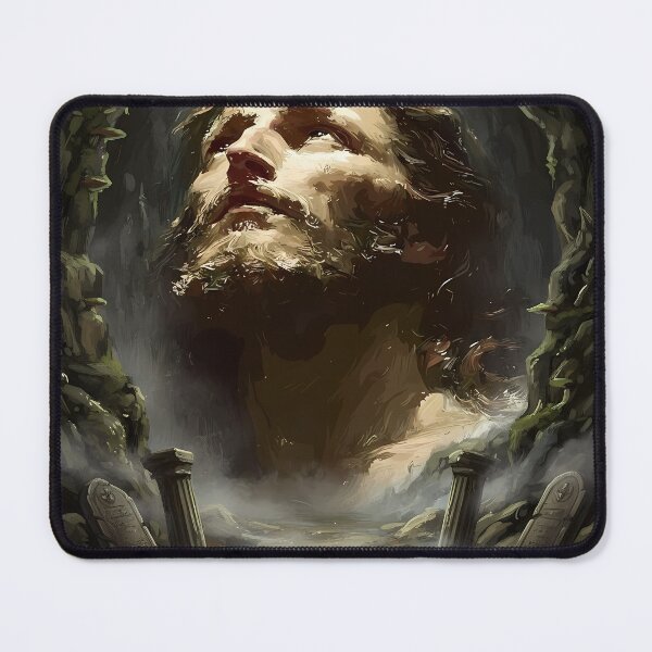 Item preview, Giant Head in Cave Painting designed and sold by florancouriei.