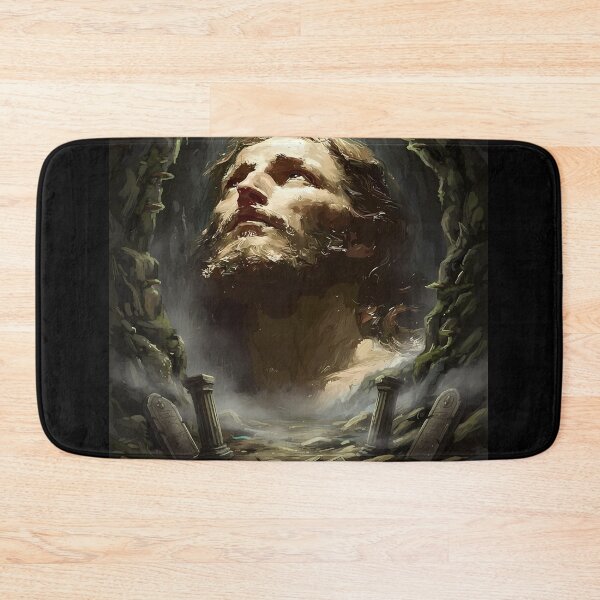Item preview, Giant Head in Cave Painting designed and sold by florancouriei.
