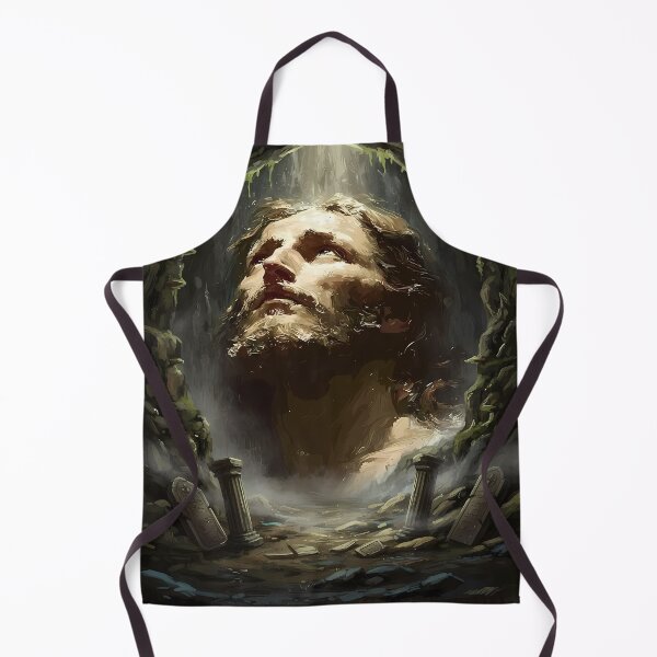 Item preview, Giant Head in Cave Painting designed and sold by florancouriei.