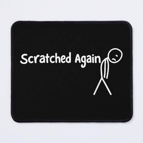 Item preview, Scratched Again Funny Cat Owner Life Humor Meme designed and sold by HenikaPonko.