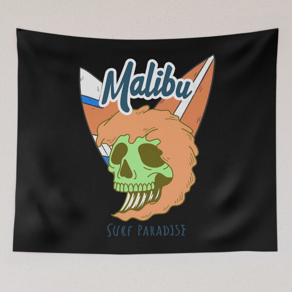 Item preview, Malibu Beach Surf Paradise designed and sold by GylloneBAYONNE.