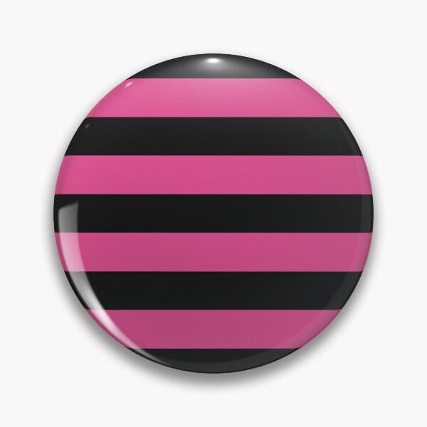 Item preview, Striped Black And Pink Pattern designed and sold by pattern-archive.