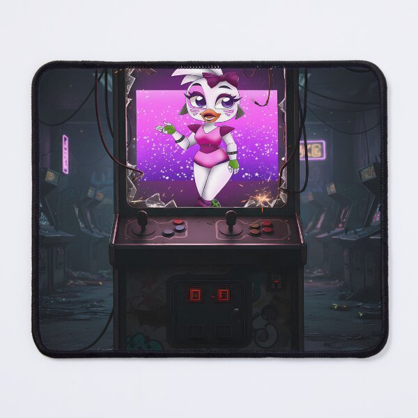 Item preview, Glamrock Chica in a Broken Arcade Machine designed and sold by florancouriei.