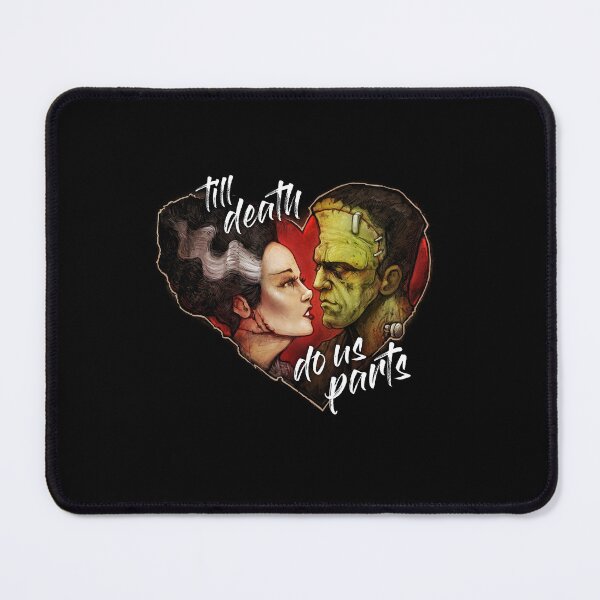 Item preview, Frank and Bride till death do us parts Frankenstien’s monster designed and sold by hargisnamocho.