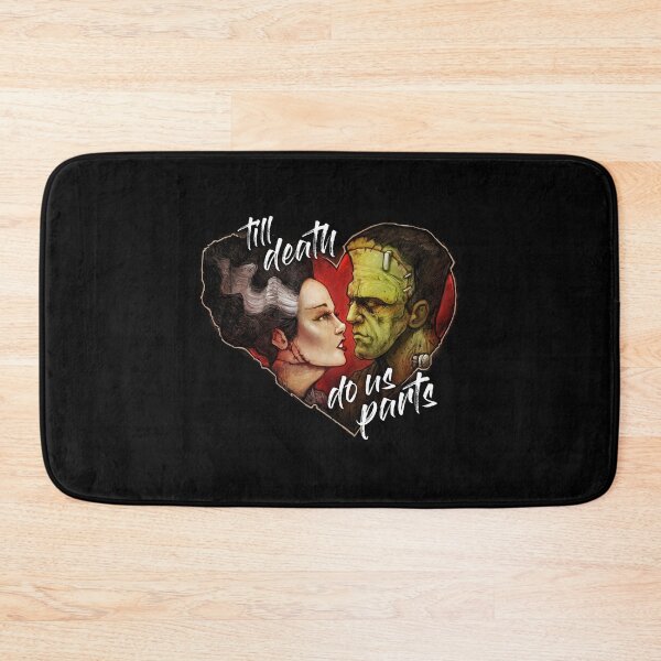 Item preview, Frank and Bride till death do us parts Frankenstien’s monster designed and sold by hargisnamocho.
