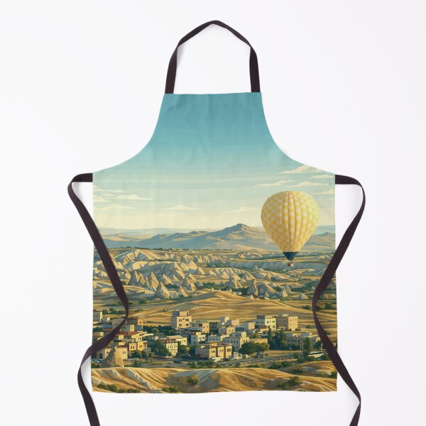 Item preview, Hot Air Balloons Over Cappadocia Townscape designed and sold by darekkocurek.