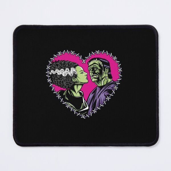 Item preview, Monsters - Frankenstein and Bride - Stitched Heart - Love At First Sight designed and sold by hargisnamocho.